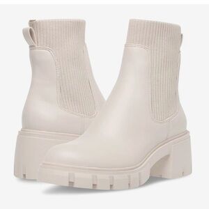 Steve Madden Hayle Ankle Boots - Bone size 9.5